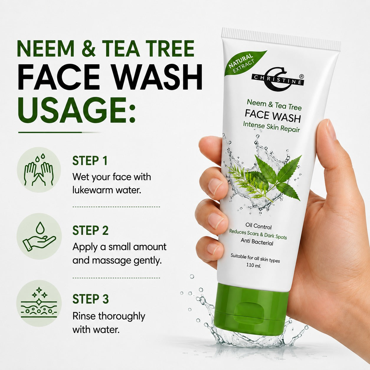 Neem & Tea Tree Face Wash