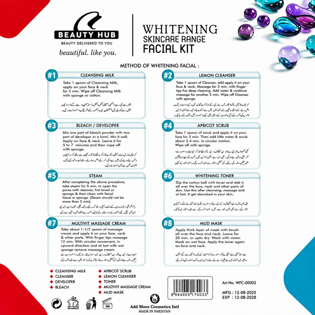 Beauty Hub Whitening Facial Kit