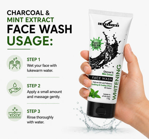 Charcoal & Mint Extract Face Wash
