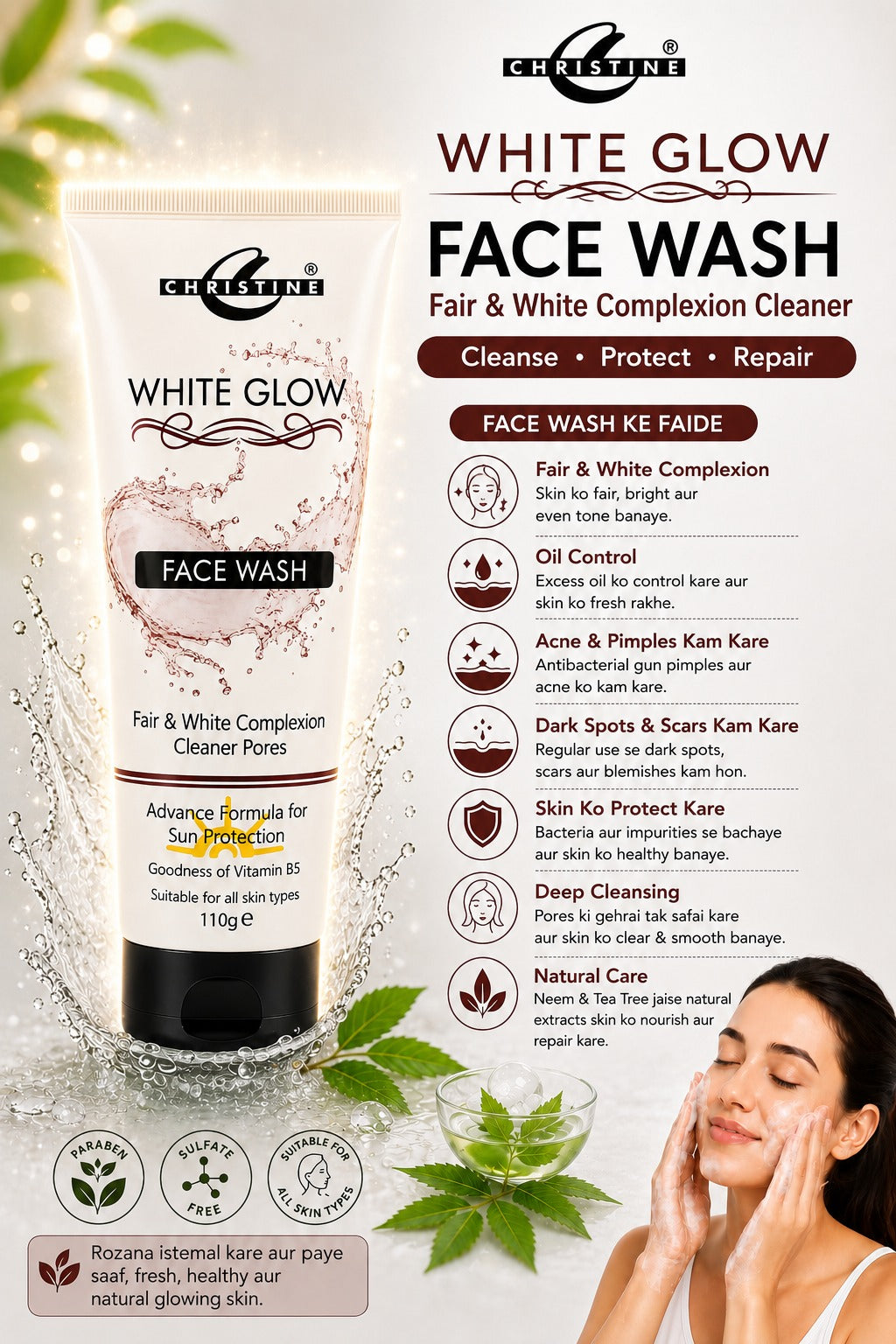 White Glow Face Wash