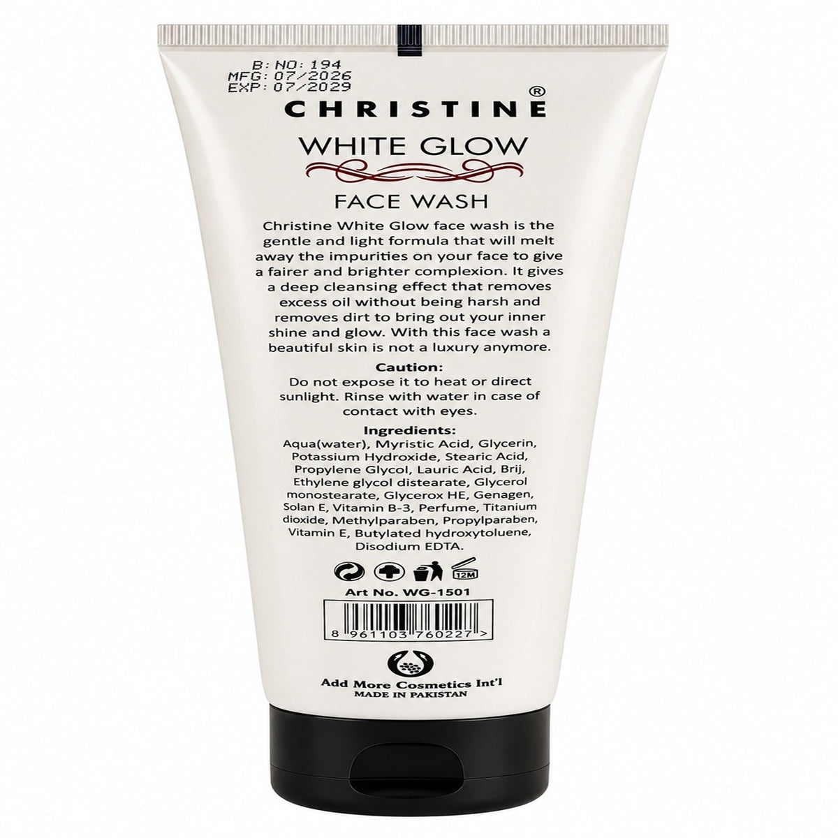 White Glow Face Wash (110 g)
