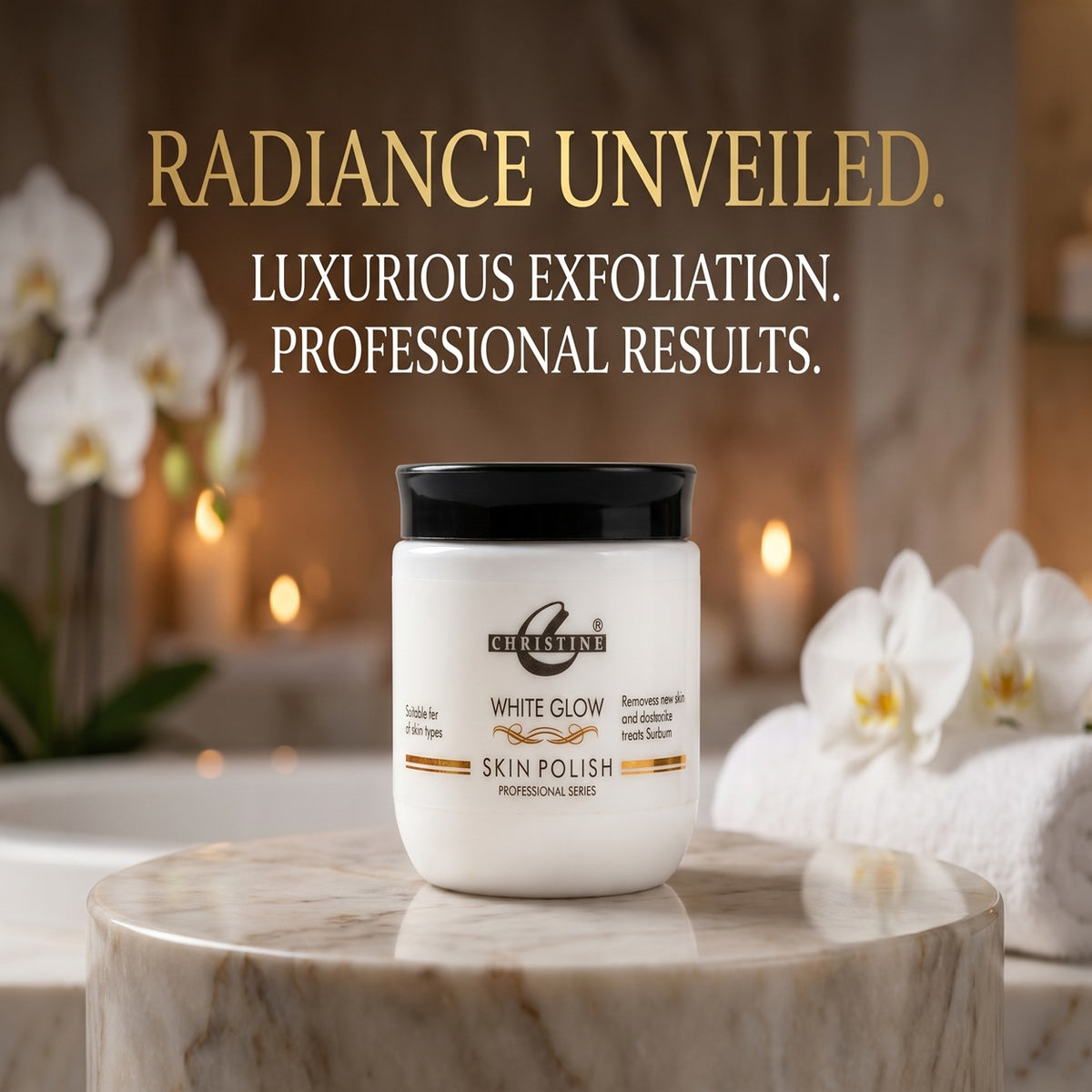 White Glow Skin Polish Jar (470 g)
